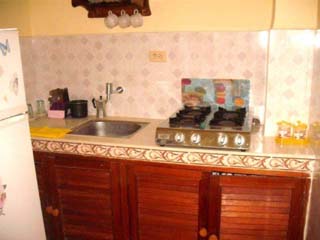 Cocina del Apartamento Pavel y Maritza