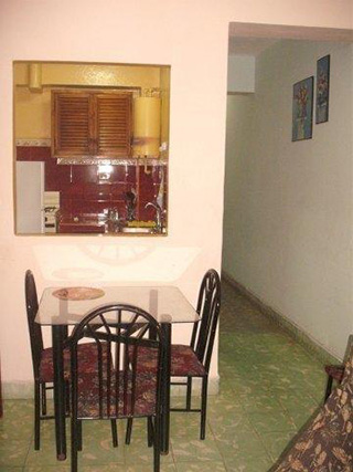 Salon comedor Apartamento Denise y Justo en la Habana
