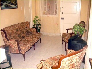 Salon del Apartamento Mileydis en La Habana Vieja