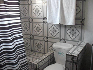 Baño Habitaciones de la Casa Sanjor en Vedado, la Habana