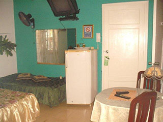 Habitaciones de la Casa Sanjor en Vedado, la Habana